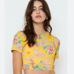 All Tied Up Reversible Top | Kyoto Marigold - Kyoto Kimono Marigold / S